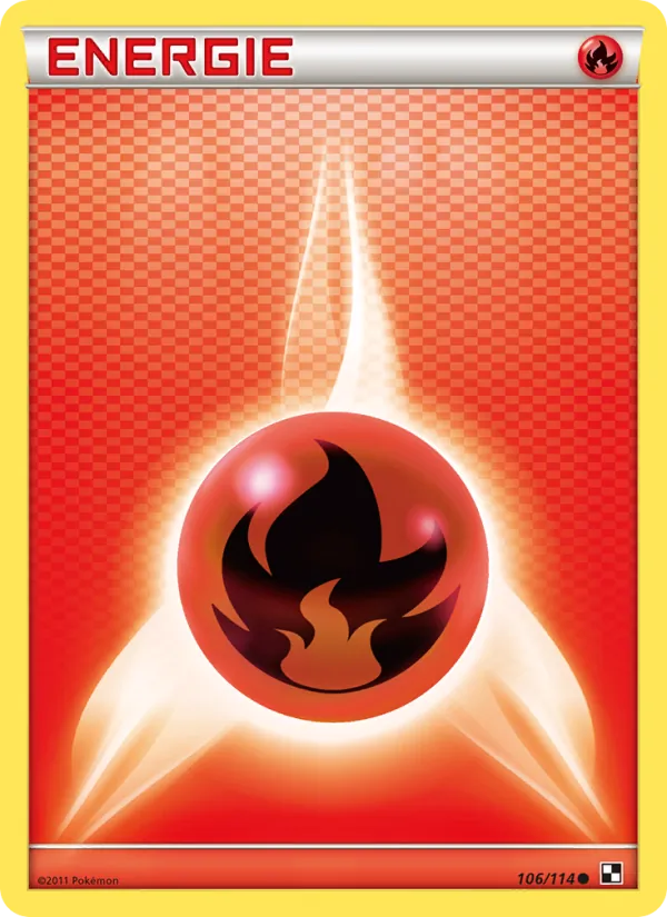 Feuer-Energie, Schwarz & Weiß 106