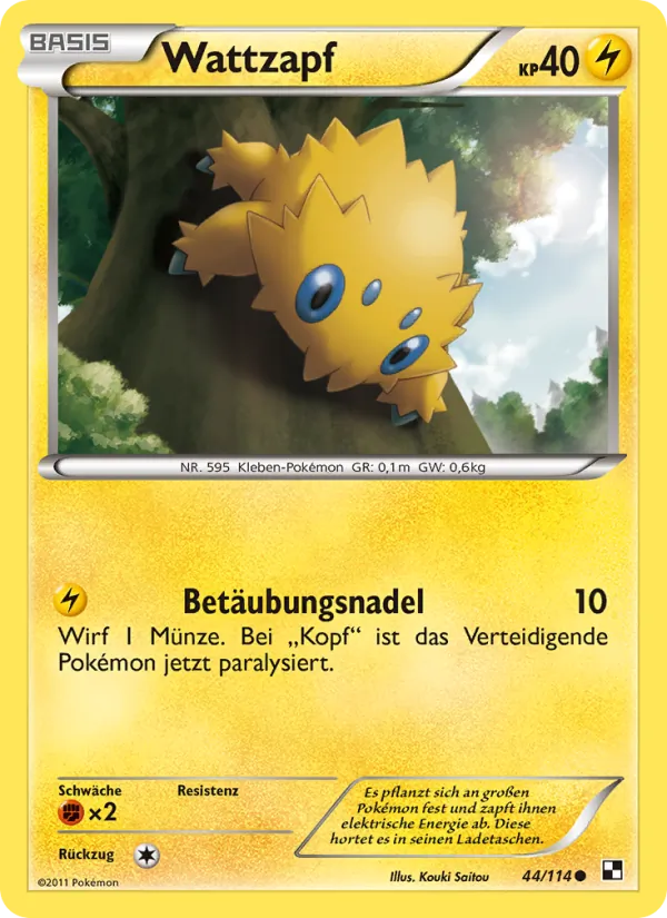 Wattzapf, Schwarz & Weiß 44