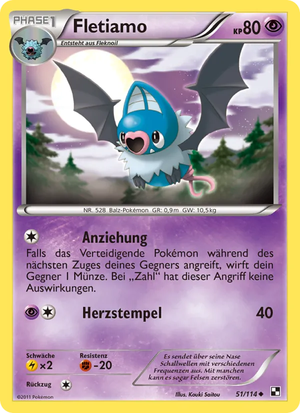 Fletiamo, Schwarz & Weiß 51