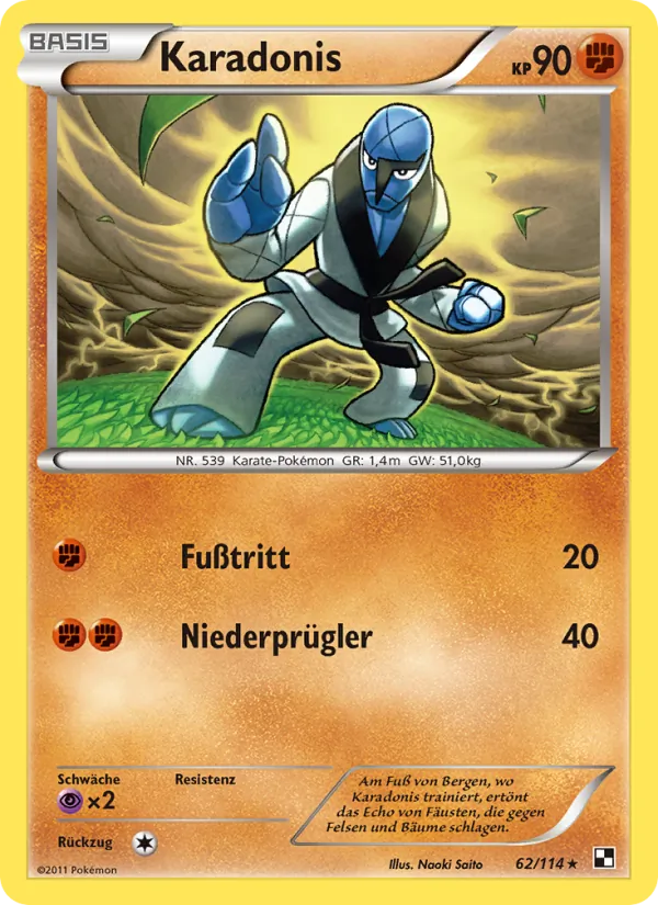 Karadonis, Schwarz & Weiß 62