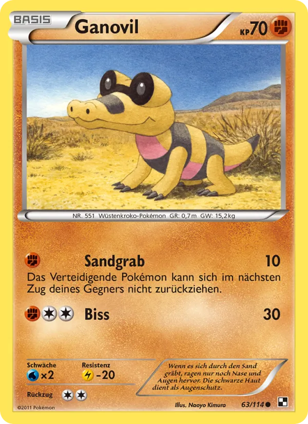 Ganovil, Schwarz & Weiß 63