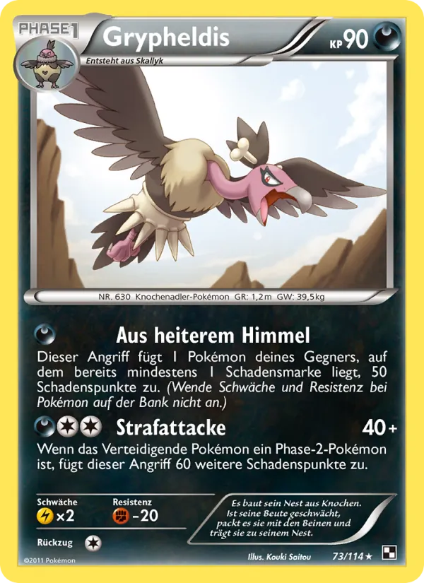 Grypheldis, Schwarz & Weiß 73