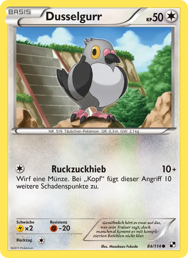 Dusselgurr, Schwarz & Weiß 84