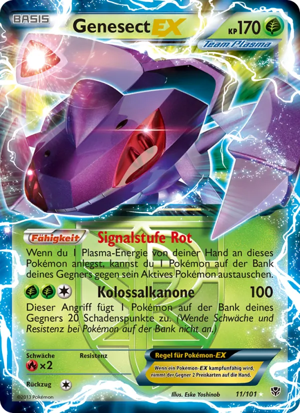 Genesect-EX, Plasma-Blaster 11
