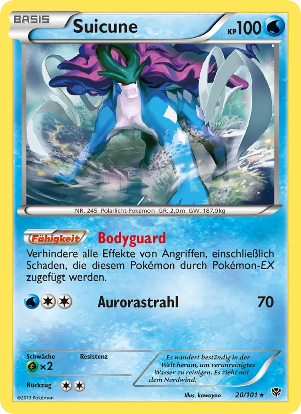 Suicune, Plasma-Blaster 20