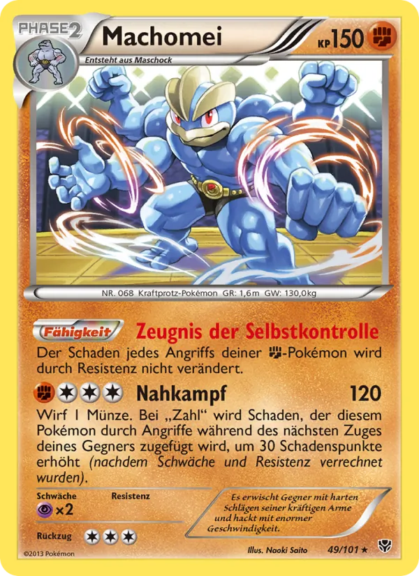 Machomei, Plasma-Blaster 49