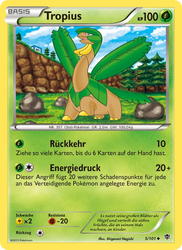 Tropius, Plasma-Blaster 5