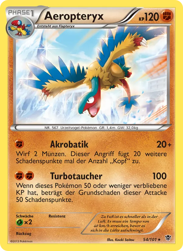 Aeropteryx, Plasma-Blaster 54