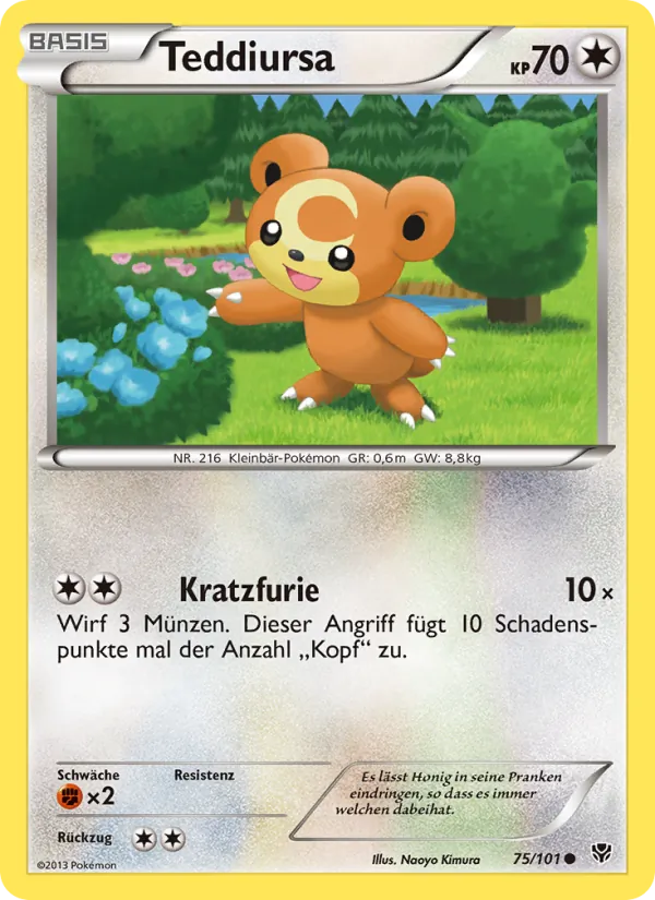 Teddiursa, Plasma-Blaster 75