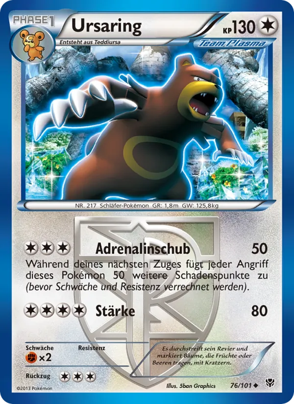 Ursaring, Plasma-Blaster 76