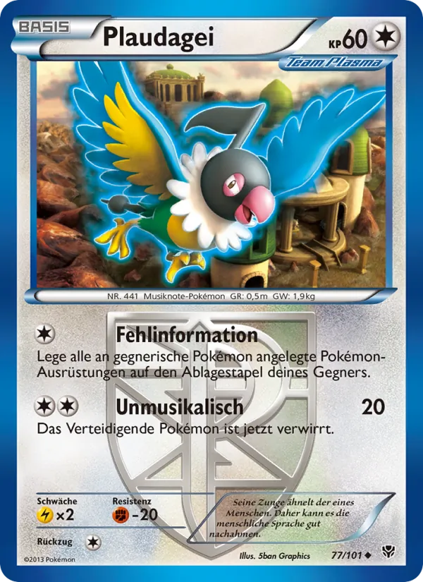Plaudagei, Plasma-Blaster 77