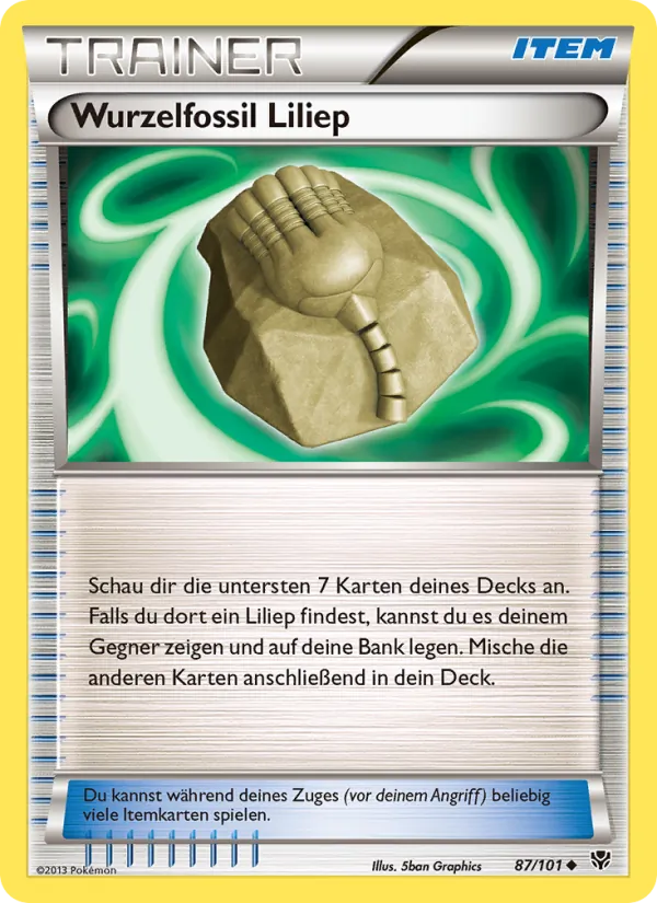 Wurzelfossil Liliep, Plasma-Blaster 87