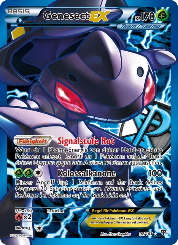 Genesect-EX, Plasma-Blaster 97