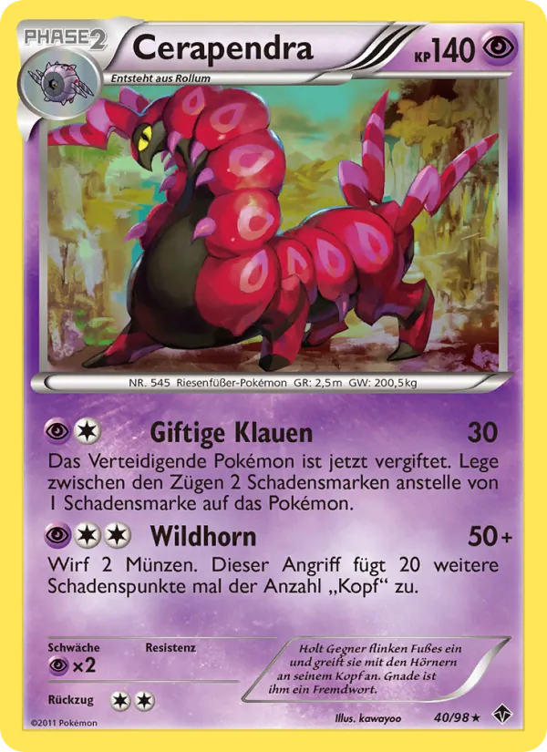 Cerapendra, Aufstreben der Mächtigen 40