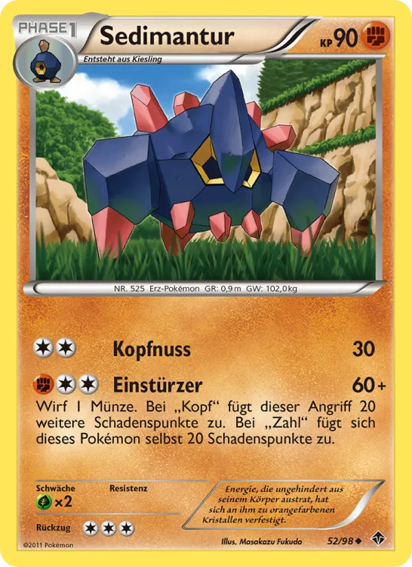 Sedimantur, Aufstreben der Mächtigen 52