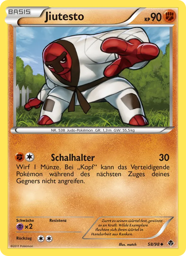 Jiutesto, Aufstreben der Mächtigen 58