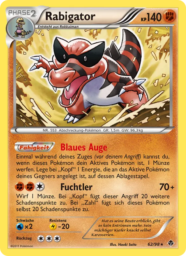 Rabigator, Aufstreben der Mächtigen 62