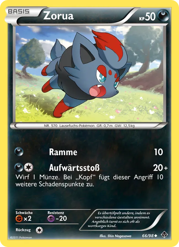 Zorua, Aufstreben der Mächtigen 66