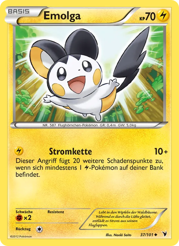 Emolga, Königliche Siege 37