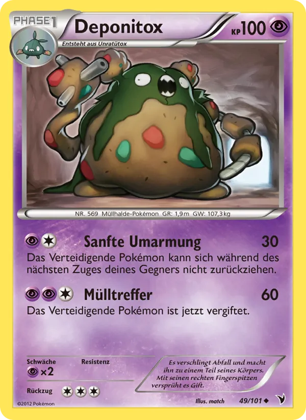 Deponitox, Königliche Siege 49