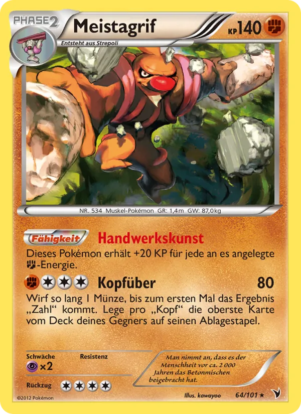 Meistagrif, Königliche Siege 64