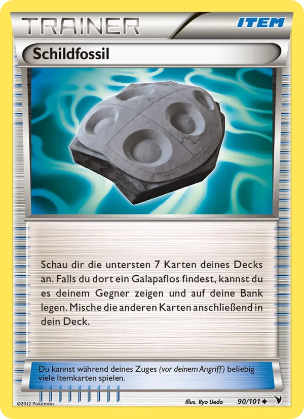 Schildfossil, Königliche Siege 90
