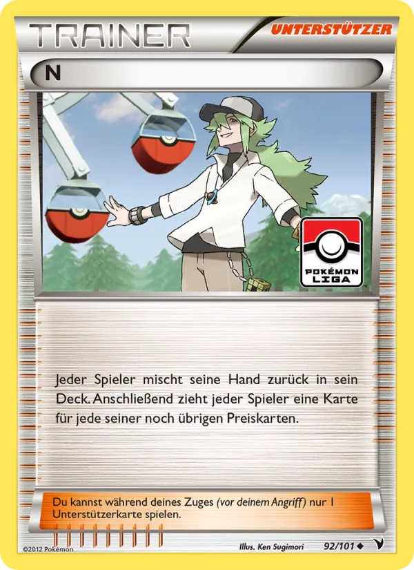 N, Königliche Siege 92