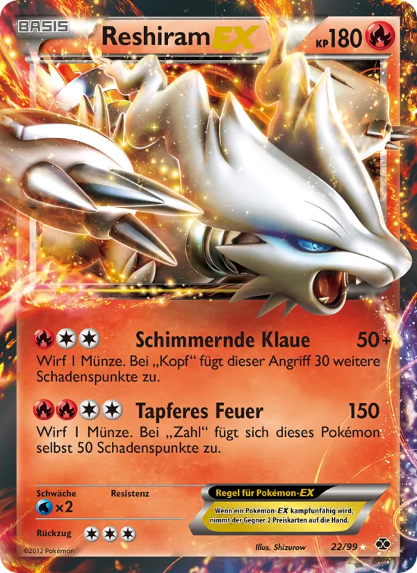 Reshiram-EX, Kommende Schicksale 22