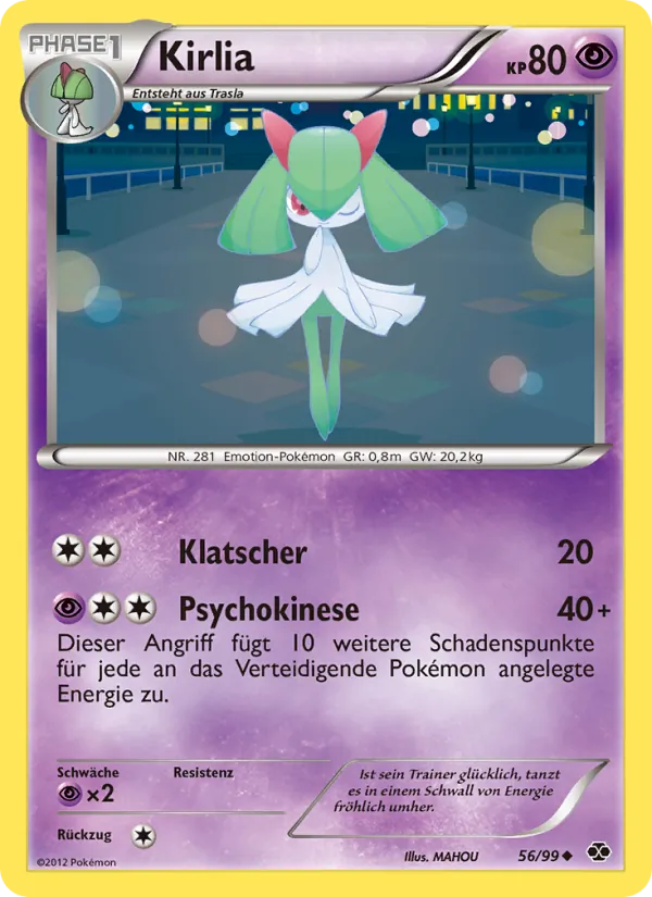 Kirlia, Kommende Schicksale 56