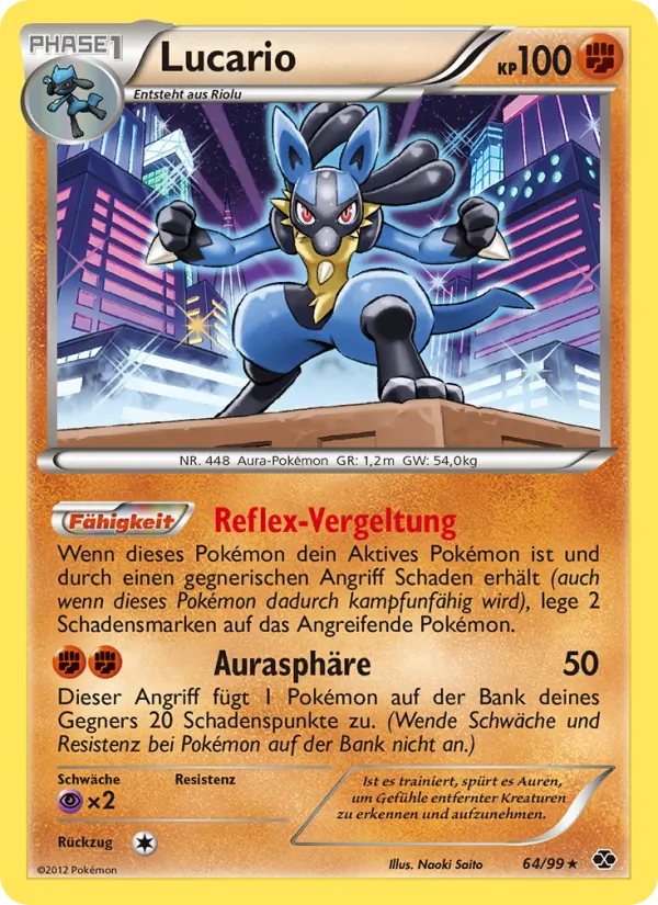 Lucario, Kommende Schicksale 64