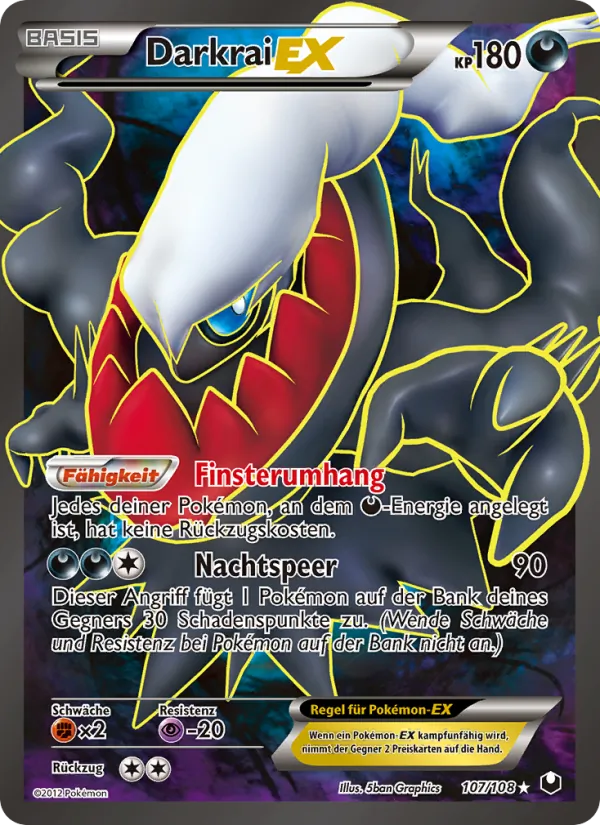 Darkrai-EX, Erfoscher der Finsternis 107