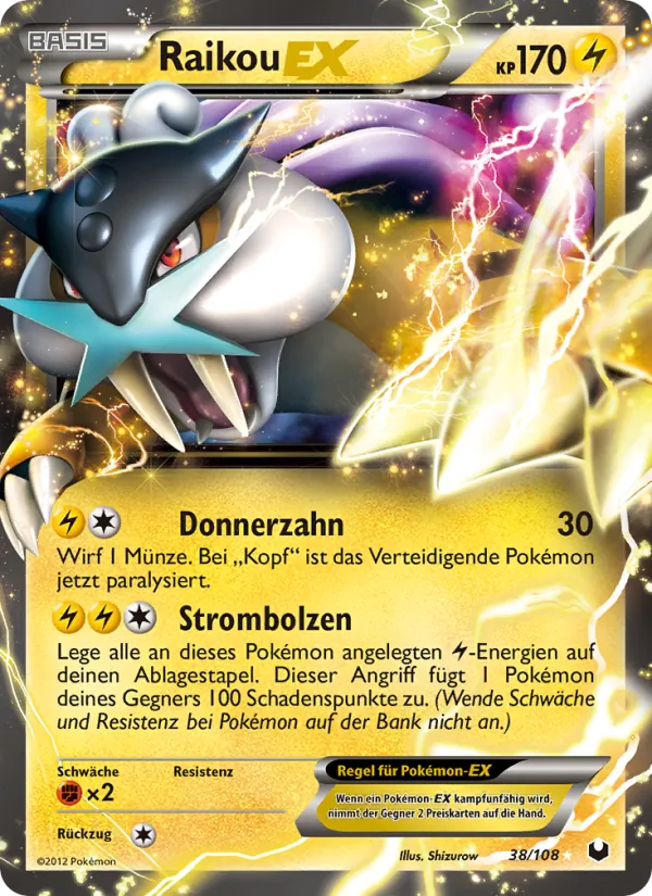 Raikou-EX, Erfoscher der Finsternis 38