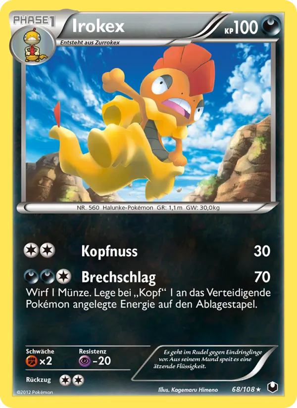 Irokex, Erfoscher der Finsternis 68