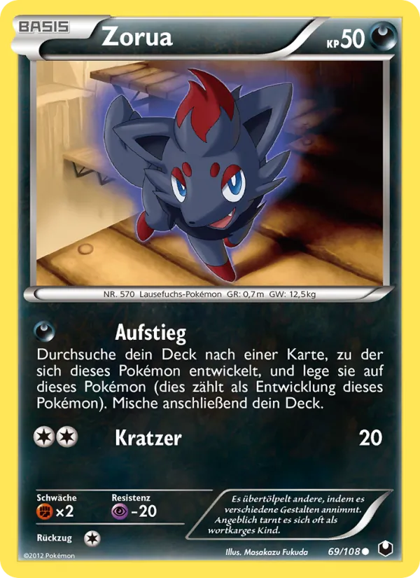 Zorua, Erfoscher der Finsternis 69