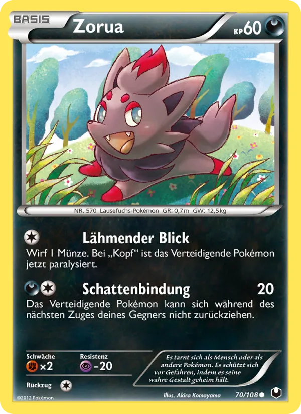 Zorua, Erfoscher der Finsternis 70