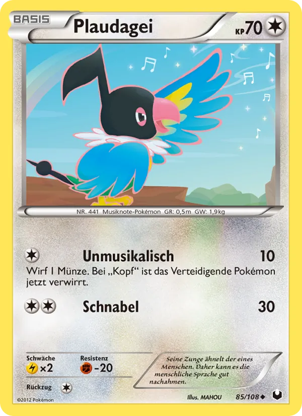 Plaudagei, Erfoscher der Finsternis 85