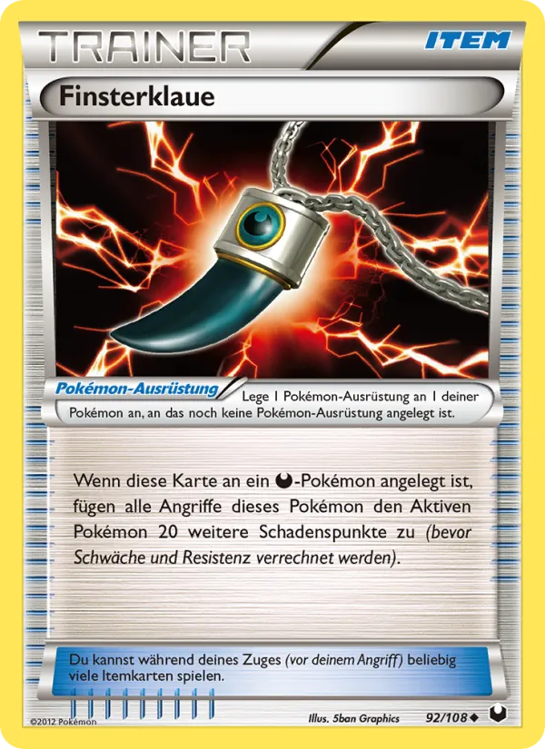 Finsterklaue, Erfoscher der Finsternis 92