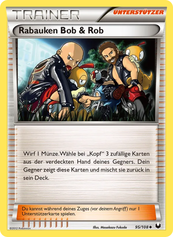 Rabauken Bob & Rob, Erfoscher der Finsternis 95