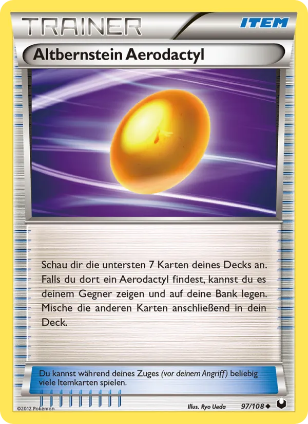 Altbernstein Aerodactyl, Erfoscher der Finsternis 97