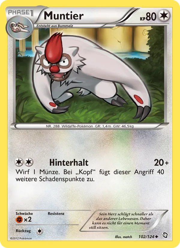 Muntier, Hoheit der Drachen 102