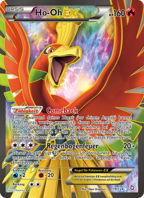 Ho-Oh-EX, Hoheit der Drachen 119