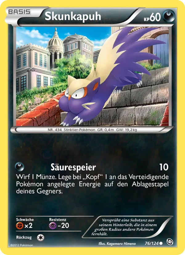 Skunkapuh, Hoheit der Drachen 76