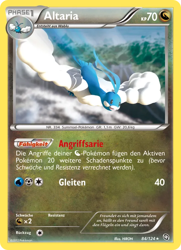 Altaria, Hoheit der Drachen 84