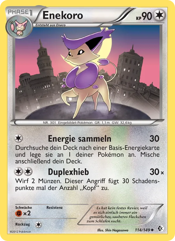 Enekoro, Überschrittene Schwellen 114