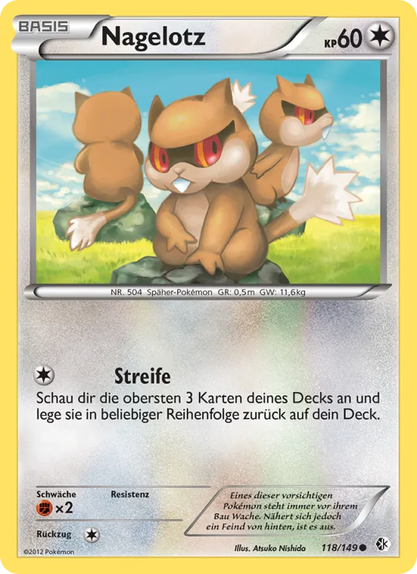 Nagelotz, Überschrittene Schwellen 118