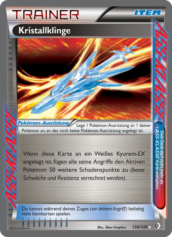 Kristallklinge, Überschrittene Schwellen 138