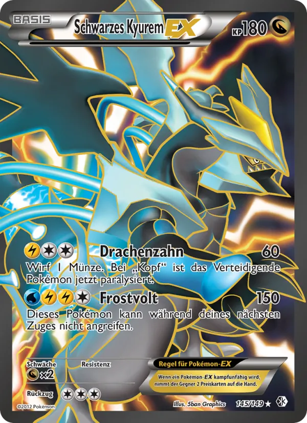 Schwarzes Kyurem-EX, Überschrittene Schwellen 145