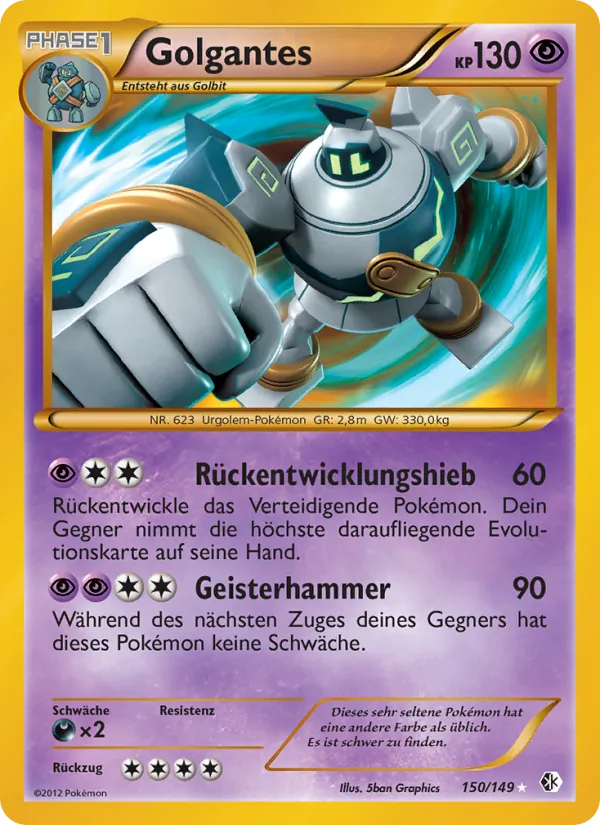 Golgantes, Überschrittene Schwellen 150