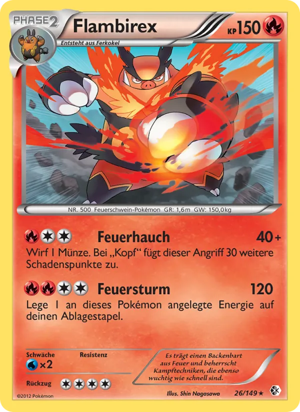 Flambirex, Überschrittene Schwellen 26