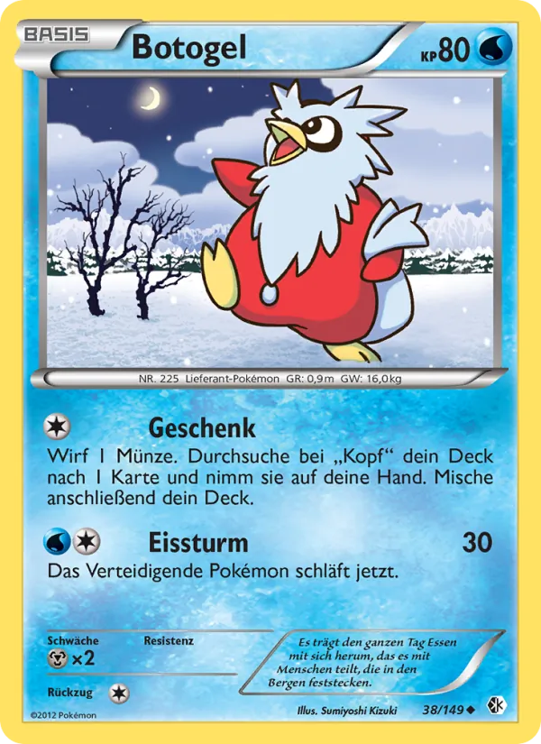 Botogel, Überschrittene Schwellen 38